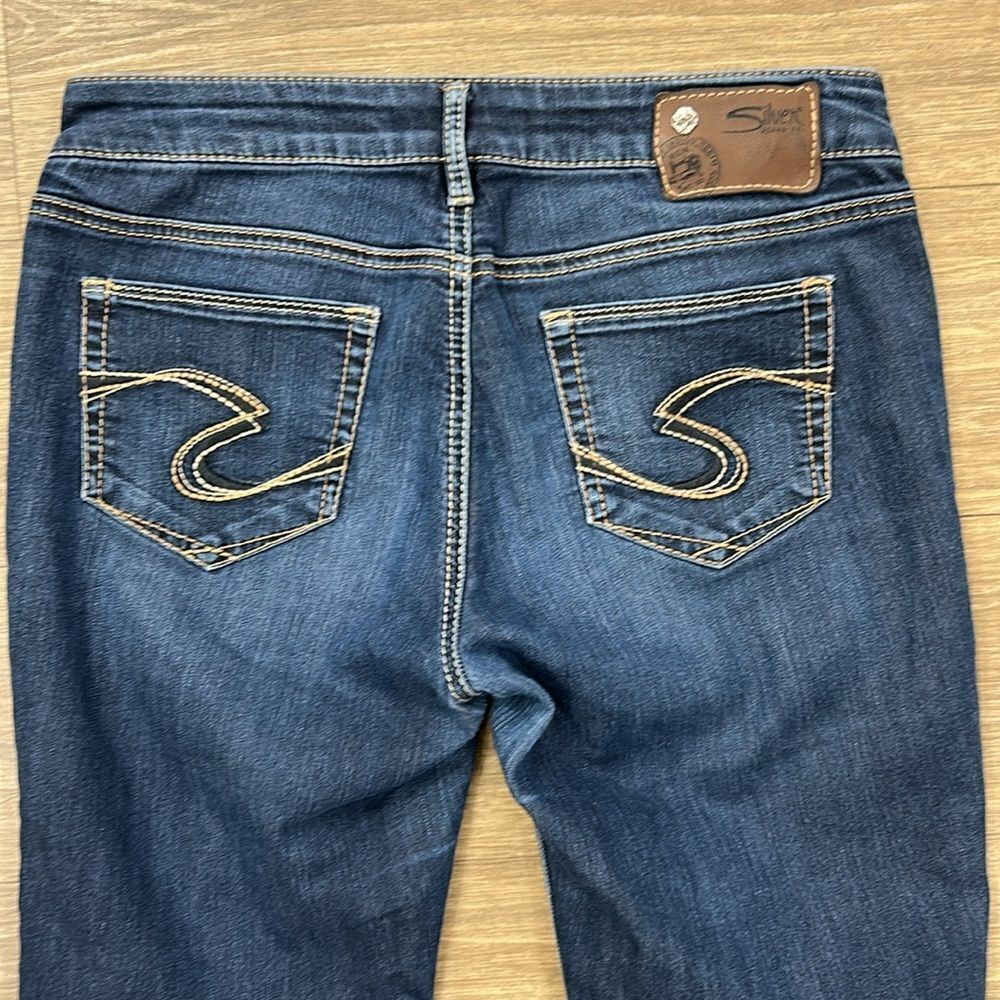 Silver Jeans Women’s Dark Blue Jeggings - Picture 7 of 7